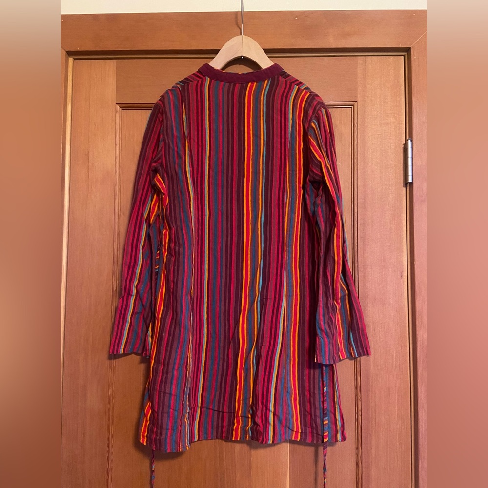 Los Banditos- Red Stripe Tie-Accent Chati
Tunic - Picture 5 of 11